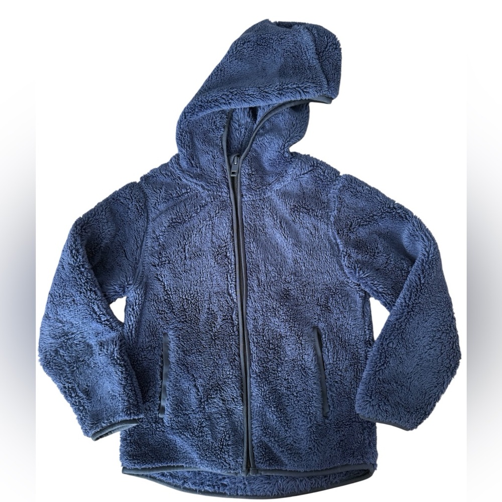 H&M Navy Kids Fleece Hoodie